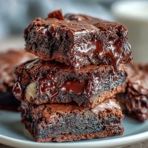 Brownie Mix Cookies: Fudgy 3-Ingredient Recipe - Soft, crinkled chocolate cookies with glossy tops, baked from boxed brownie mix for a quick, indulgent treat.