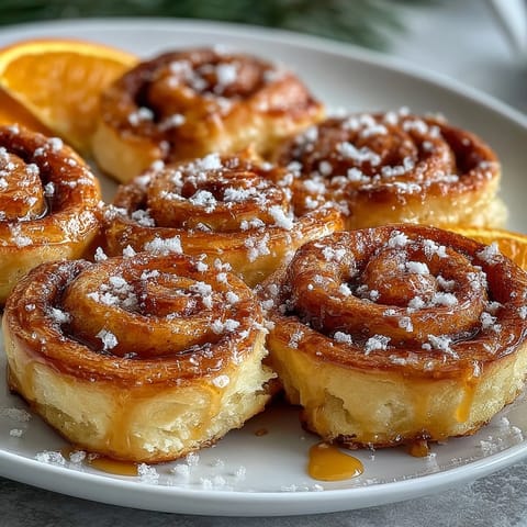Mini Orange Rolls Crescent