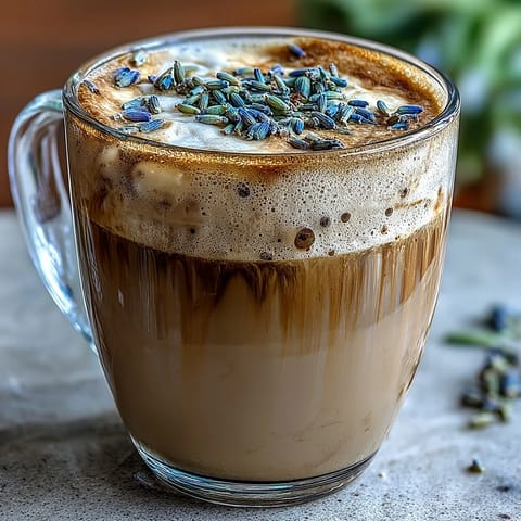 Lavender Oat Milk Latte