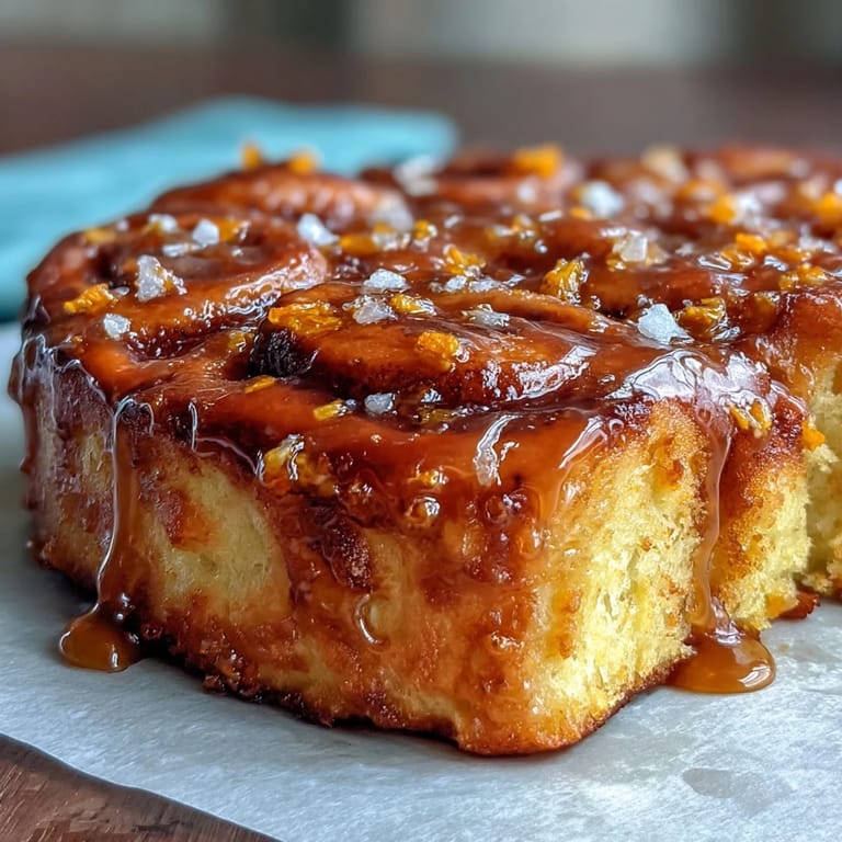 Easy overnight orange rolls bursting with bright orange flavor, ready to bake fresh in the morning.  