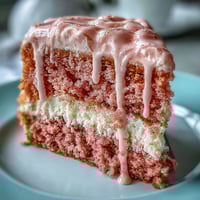 Elegant pink Bridal Shower Rosé Velvet Cake with glistening gold drip decoration.