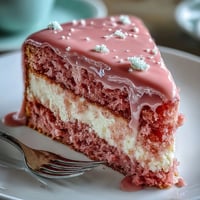 Blush pink Bridal Shower Rosé Velvet Cake with elegant gold drip.